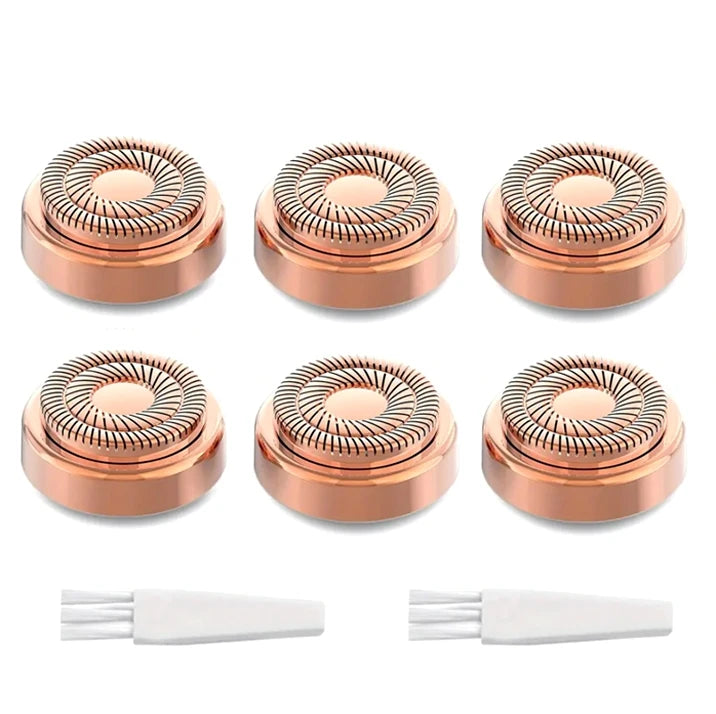 Depiladora facial eléctrica USB para mujeres. Indolora, con luz, portátil y veloz.